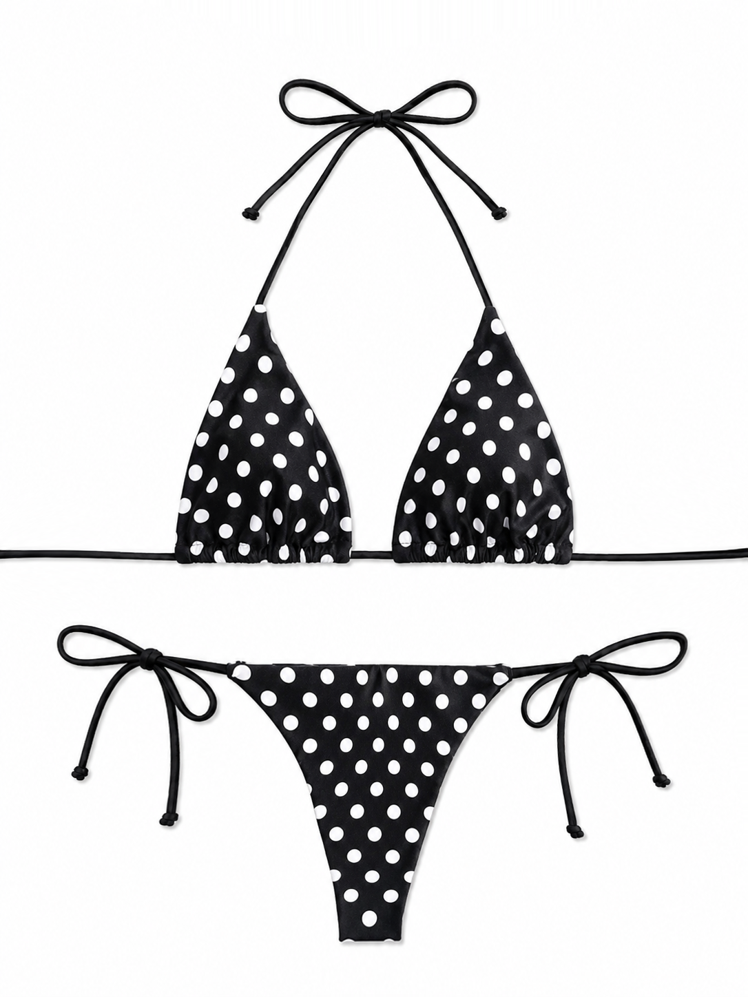 Bikini de Bolinha + Saia